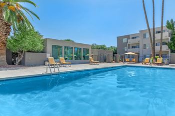 Marquee on 5th apartments in tucson, arizona swimming pool